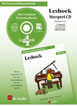 Hal Leonard Pianomethode Lesboek 4 (CD)